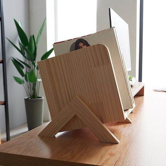 Tabletop Books Rack