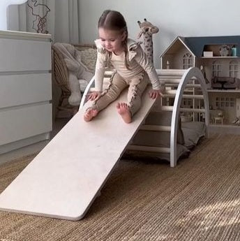 Montessori Rocker With Multiple Functions & Slide with Cushion