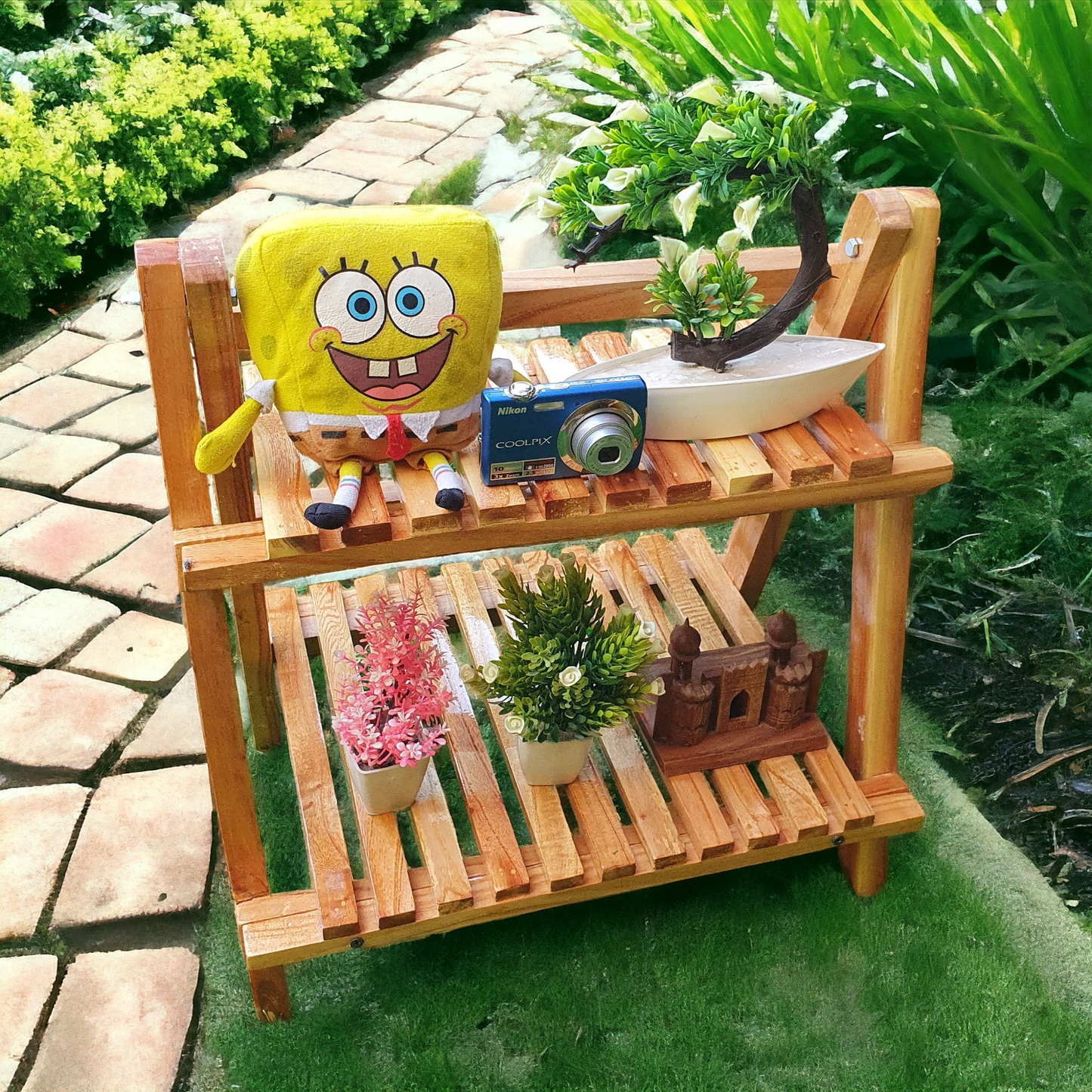 Balcony Flower Stand