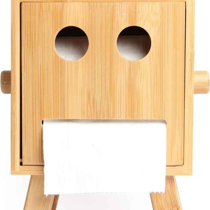 Wooden Square Tissue Box