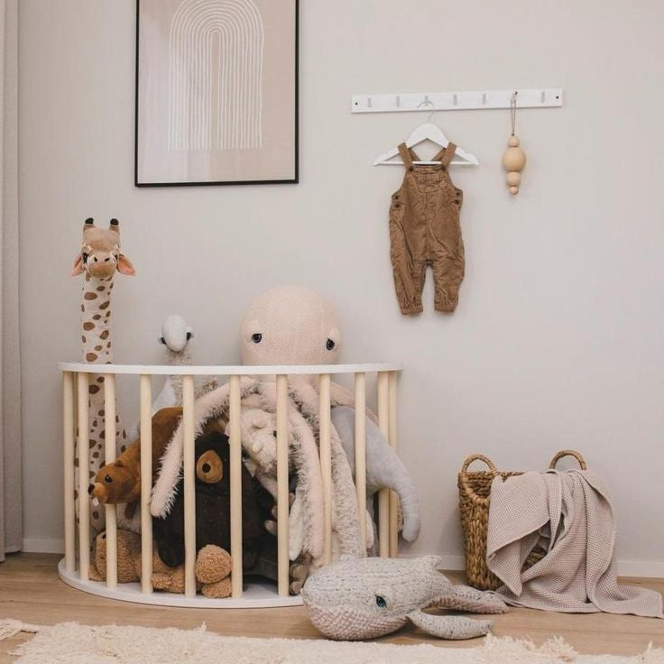 Baby montessori rocker with multiple functions