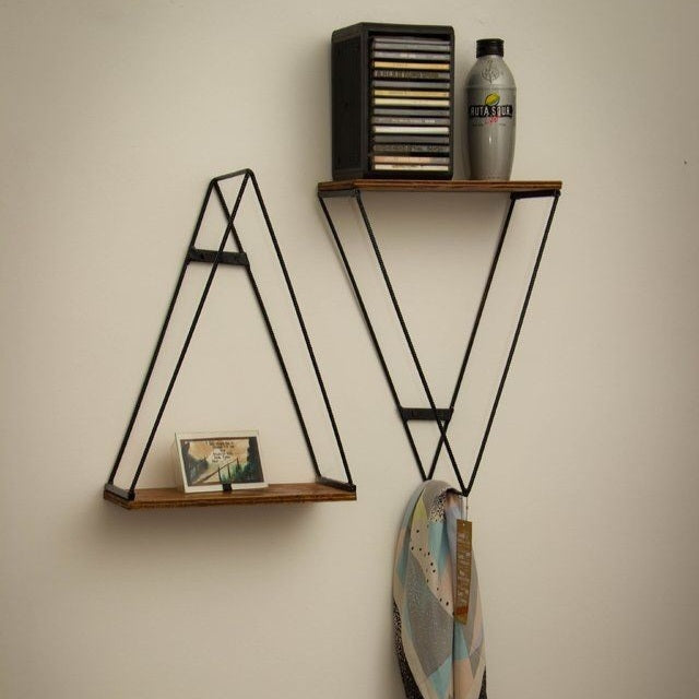 Iron & Wooden Shelf