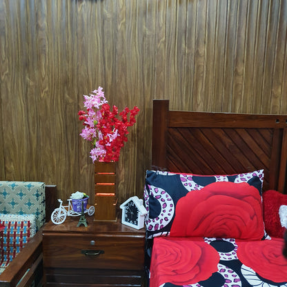 Wooden Table Lamp (D-5)