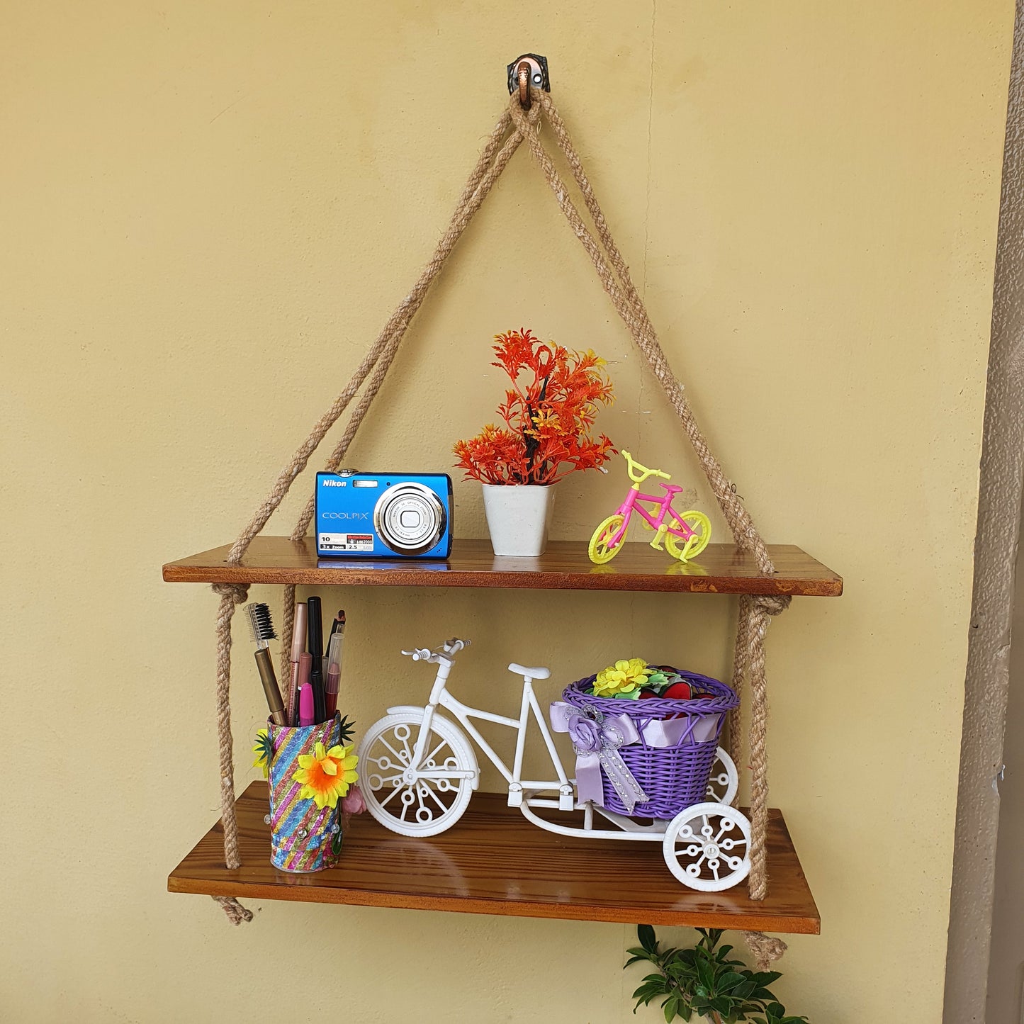 Rope Hanging Shelf (Design-2)