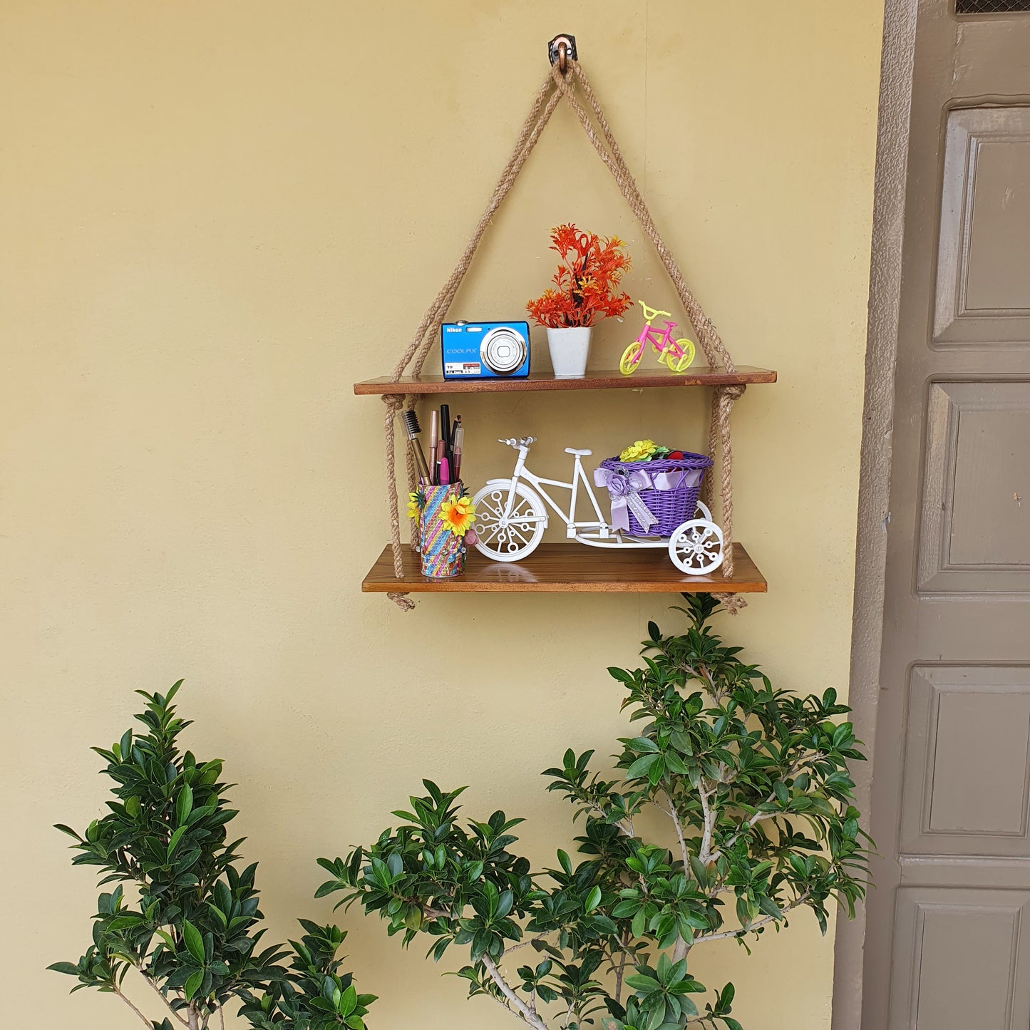 Rope Hanging Shelf (Design-2)