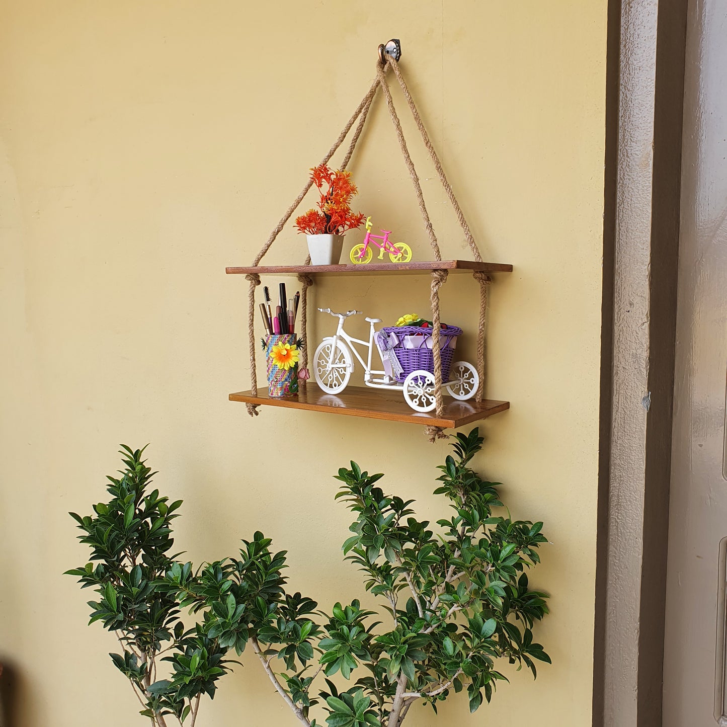 Rope Hanging Shelf (Design-2)