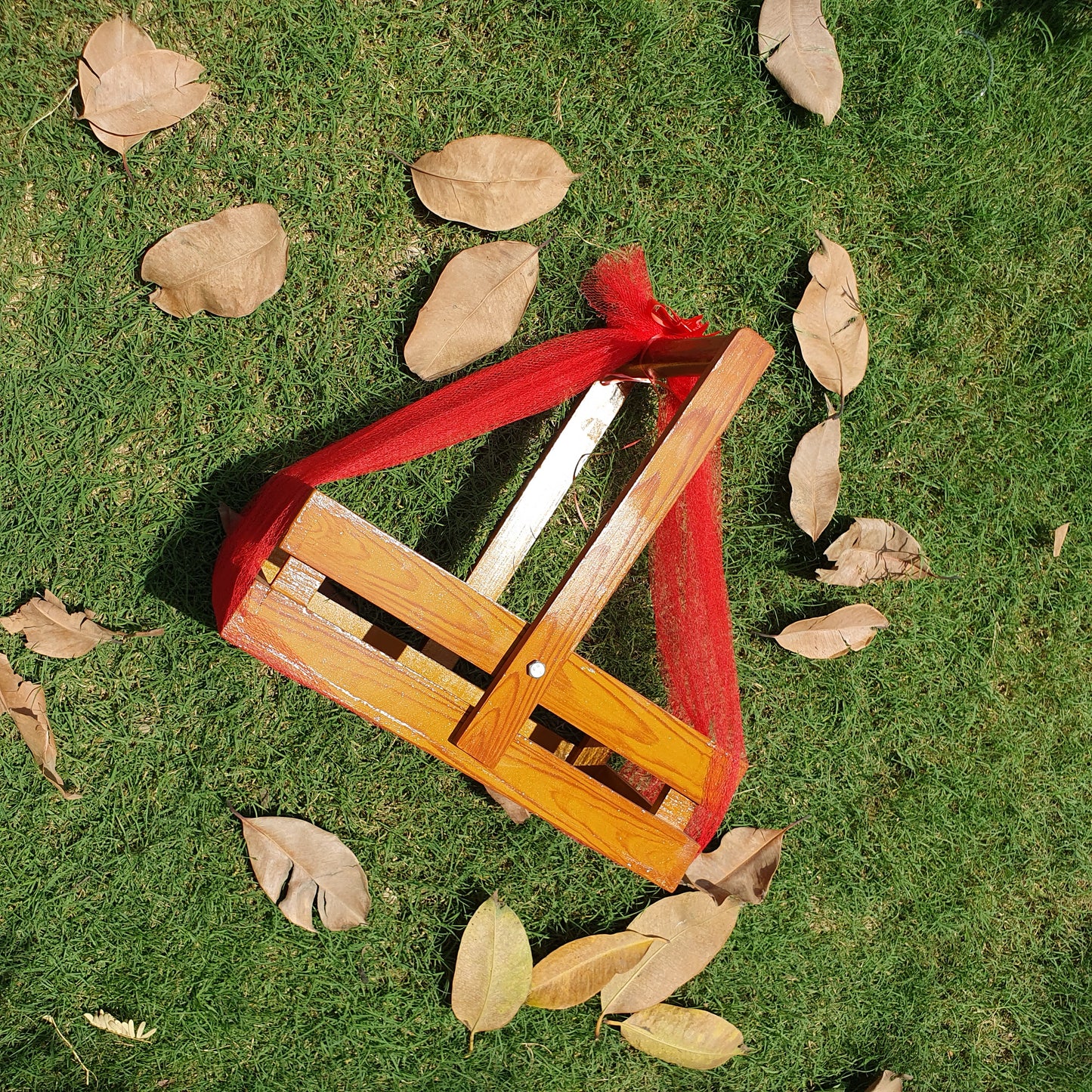 Wooden Gift Basket (D-2)