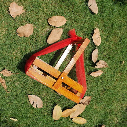 Wooden Gift Basket (D-2)