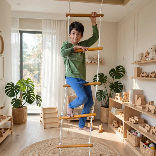 Climbing rope ladder for kids