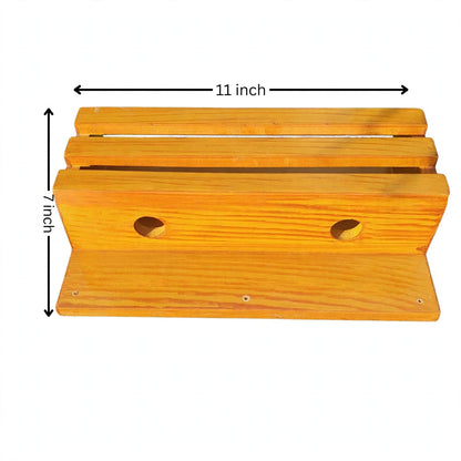 Wall Mount Wooden Mobile Holder ( D-5)