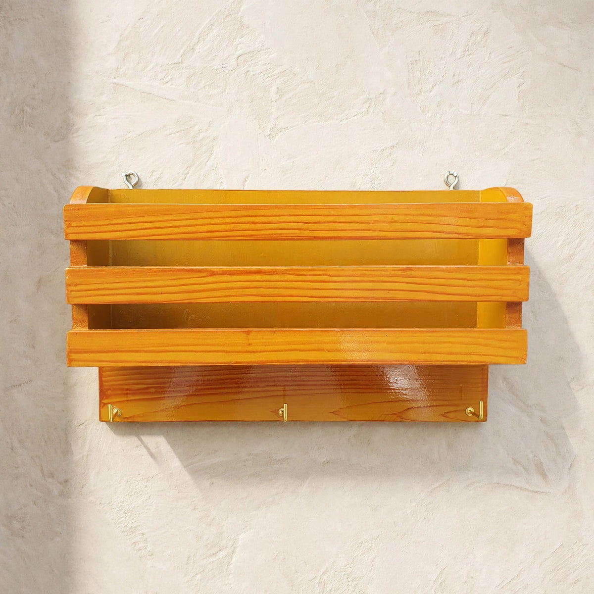 Wall Mount Wooden Mobile Holder ( D-5)