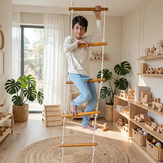 Climbing rope ladder for kids