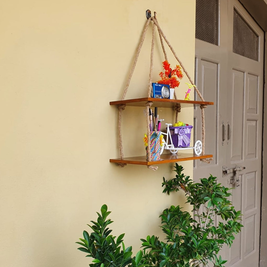 Rope Hanging Shelf (Design-2)