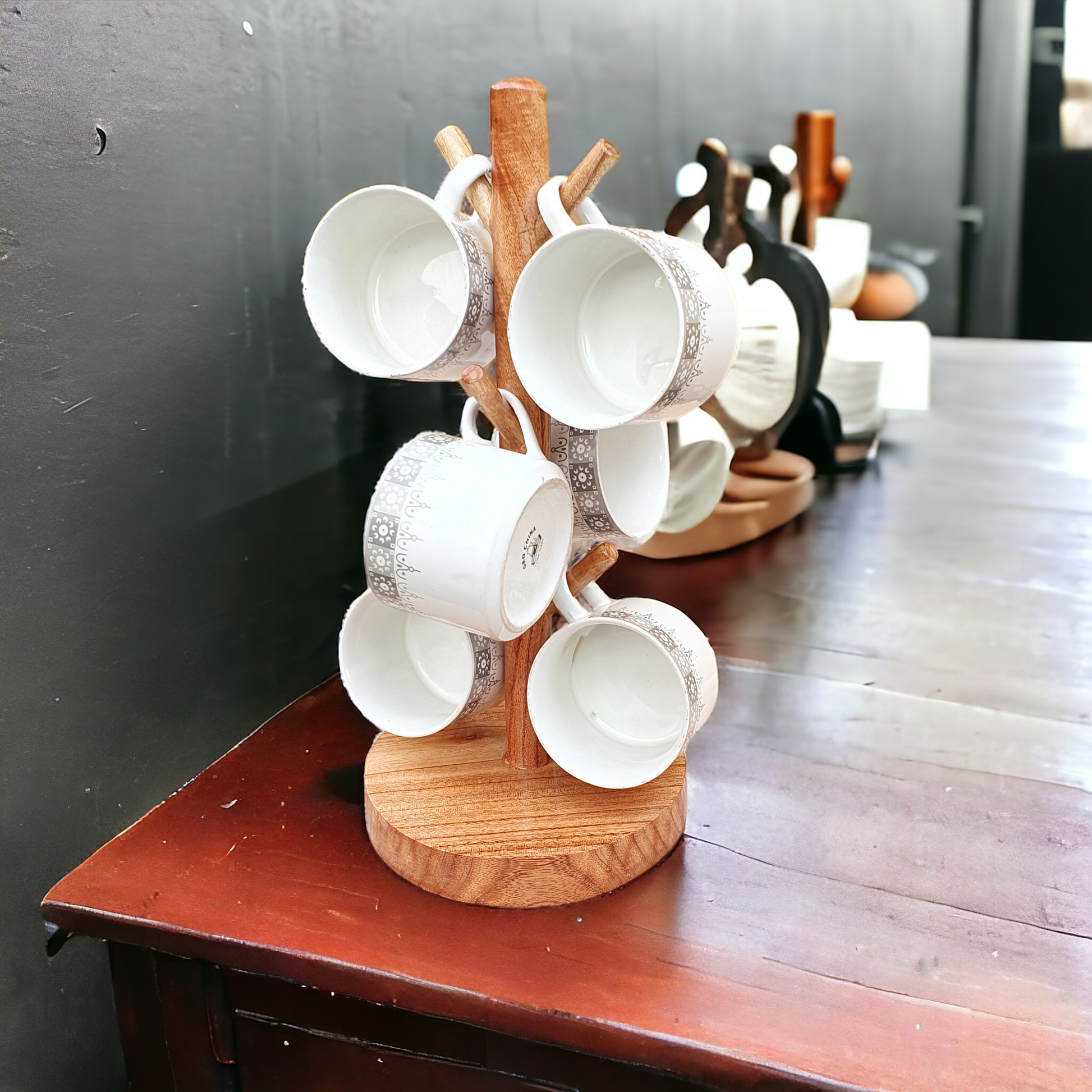 Wooden Cup Stand