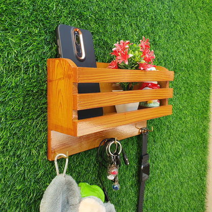 Wooden Mobile Holder Stand