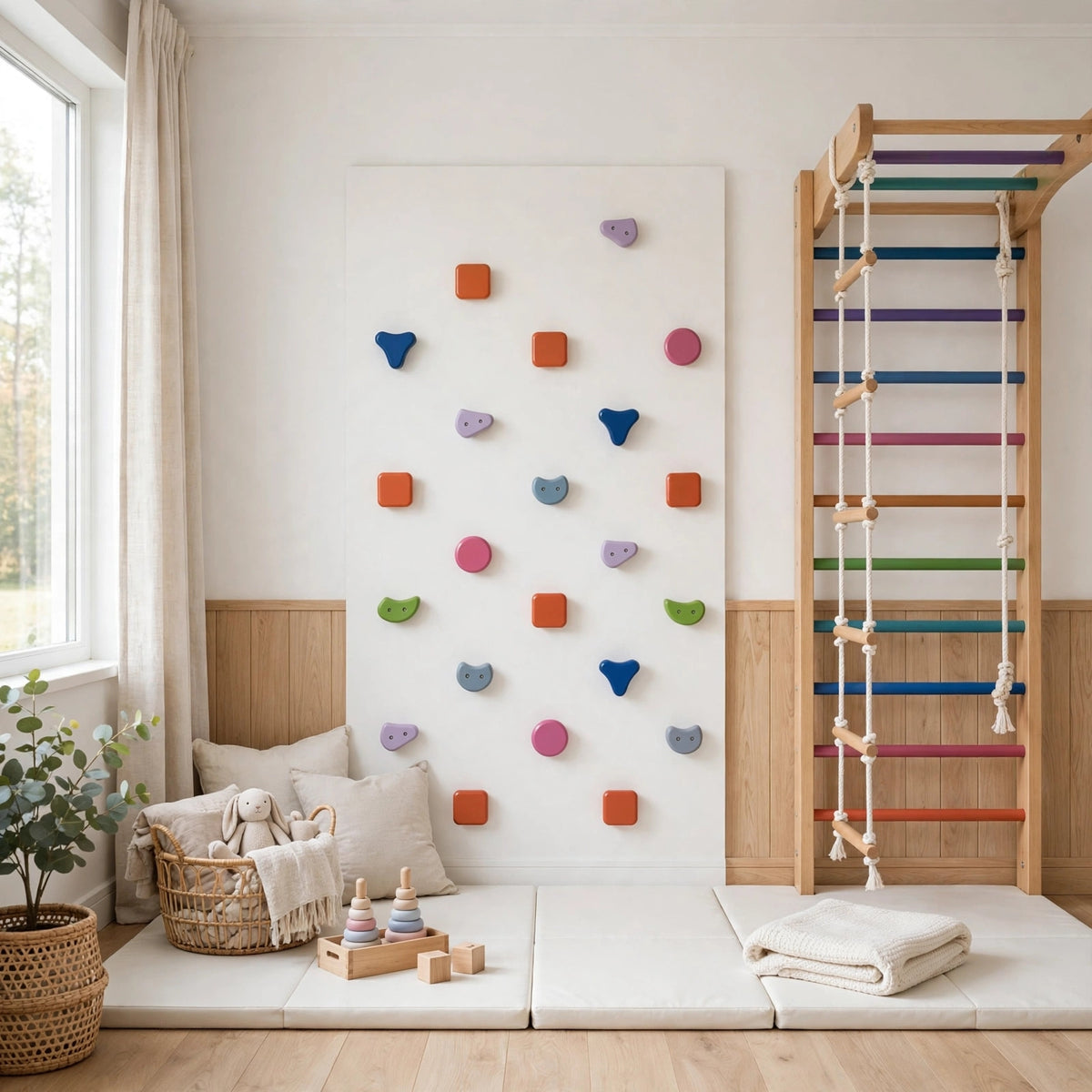 Kids Climbing Wall 22pieces
