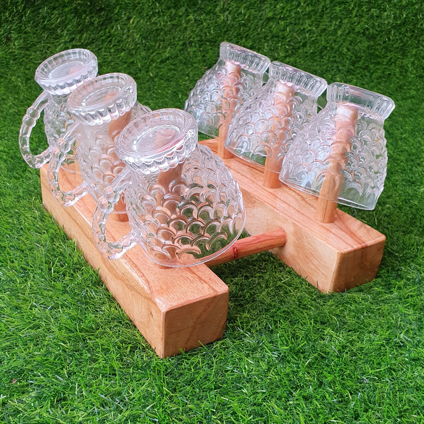 Wooden Cup Stand (D-2)