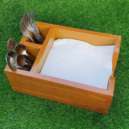 Napkin And Spoon Holder