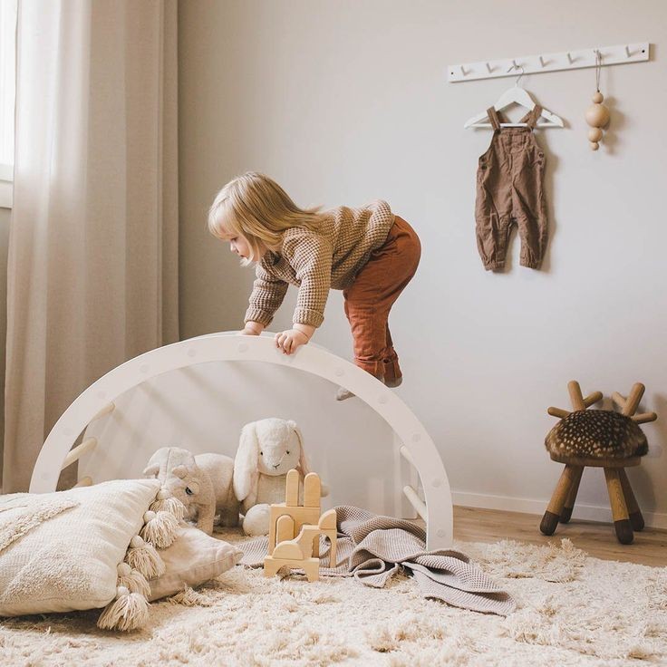 Baby montessori rocker with multiple functions 