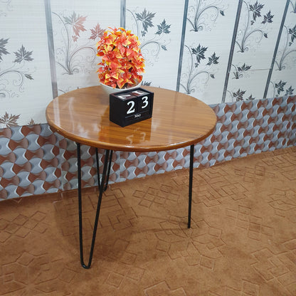 Iron & Wooden Table