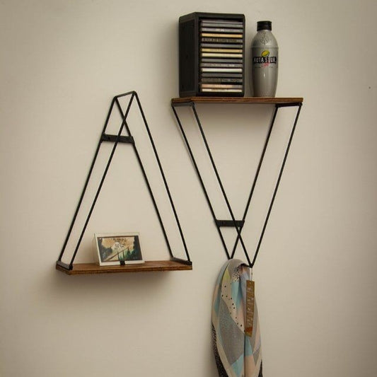 Iron & Wooden Shelf