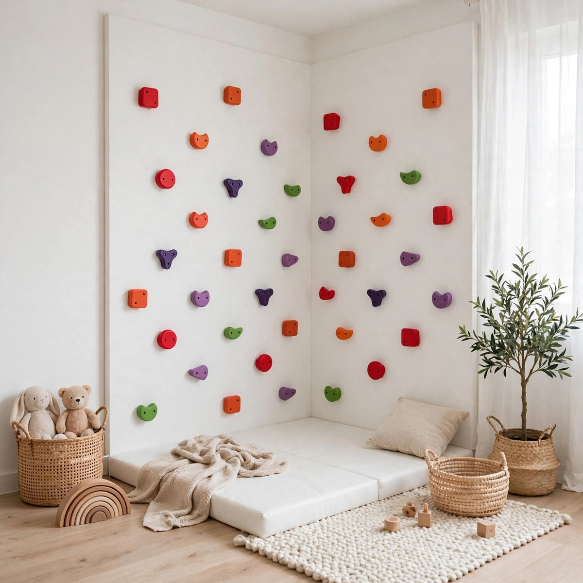 Kids Climbing Wall 22pieces