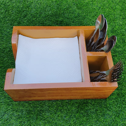 Napkin And Spoon Holder