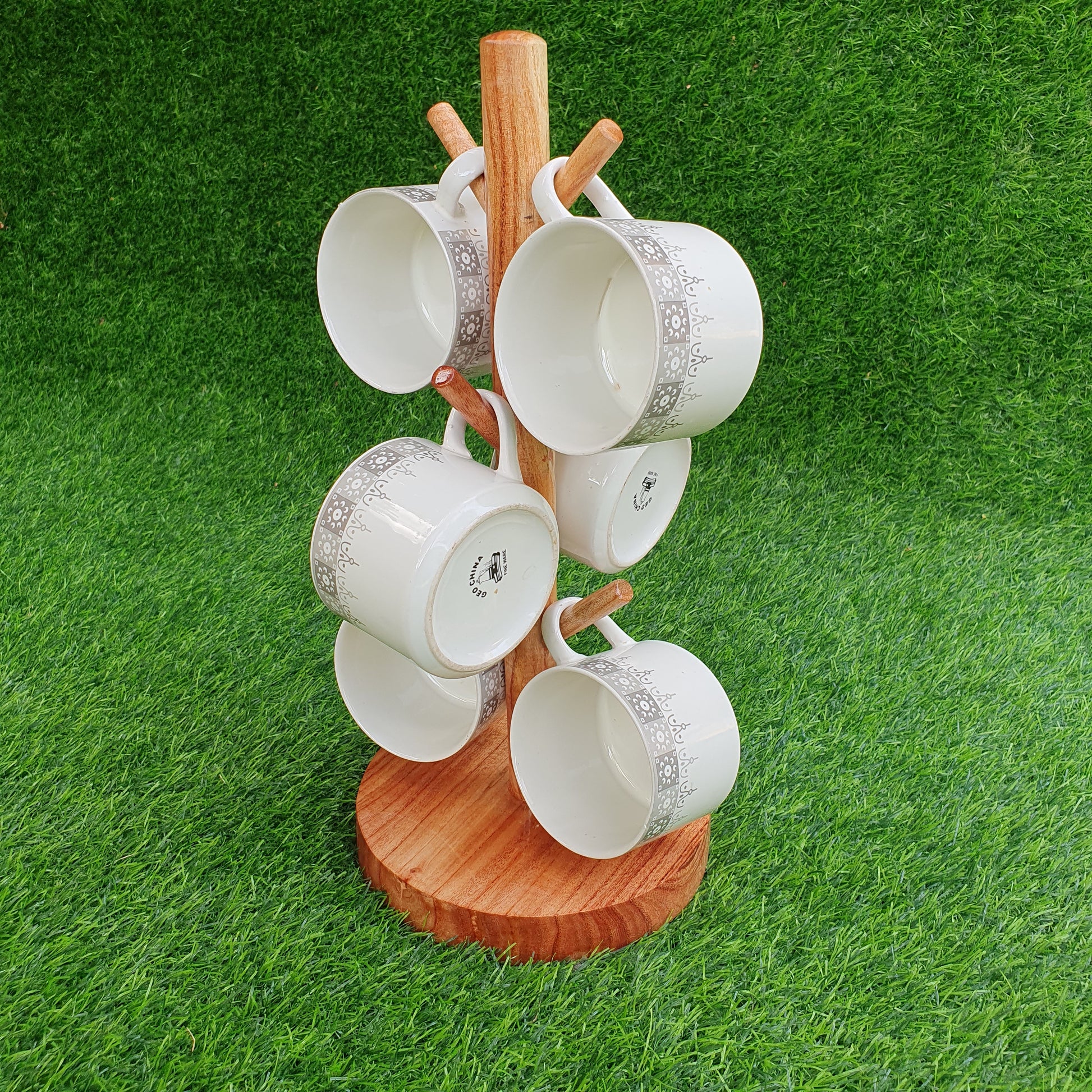 Wooden Cup Stand