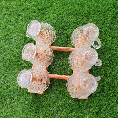 Wooden Cup Stand (D-2)