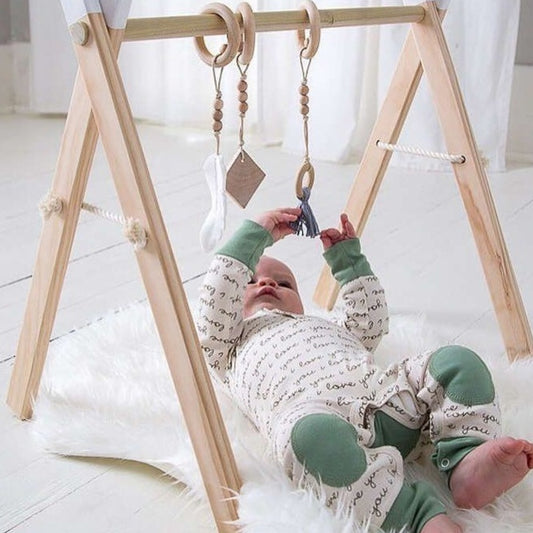 Wooden Baby  Play Gym Toy