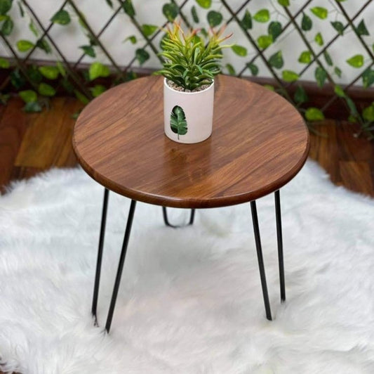 Iron & Wooden Table