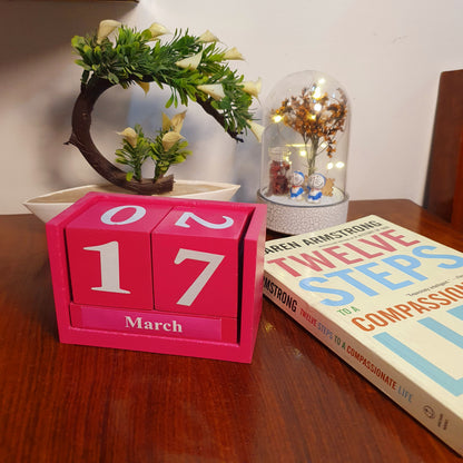 Wooden Calendar